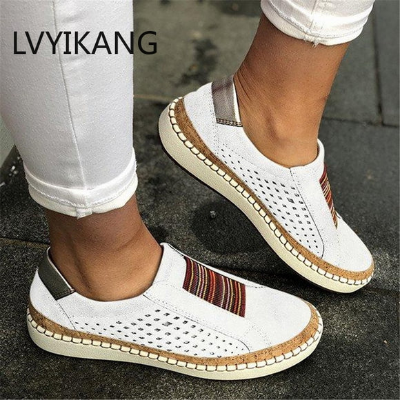 Spring Women Flats Shoes Sneakers