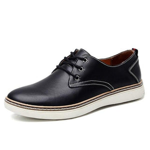 Top Men Genuine Leather New Fashion Comfortable Casual Shoes