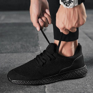 Men's Shoes - Fly Weave Casual Outdoor Walking Tennis Sneakers