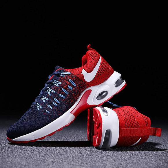 2019 Air Knitted Fly Weaving Jogging Sneakers