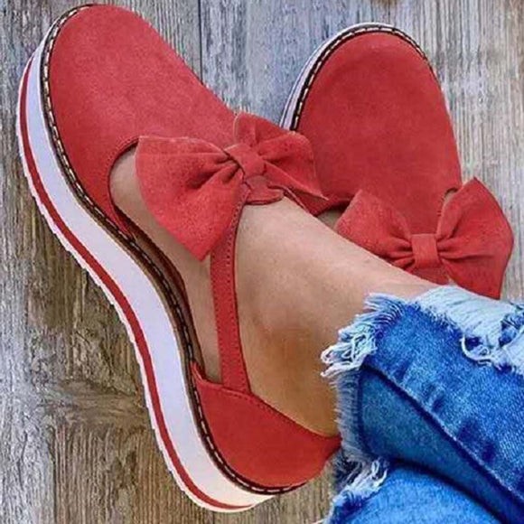 Fashion Tassel Butterfly Bow Female Comfortable Shoes