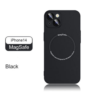 Ultra Thin Slim Matte Magnetic For Magsafe Wireless Charging Case For iPhone 14