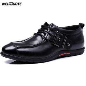 Shoes - Men's Fashion Pointed Toe Genuine Leather Shoes
