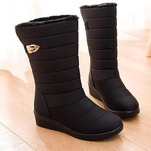 Women Winter Waterproof Non-slip Breathable Snow Boots