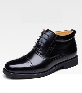 Men Shoes - Warm painted genuine leather martin boots