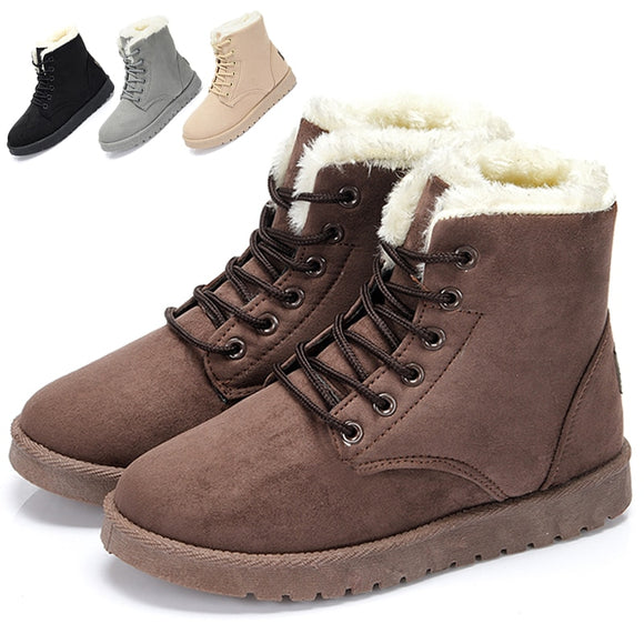 Women Lightweight Thick Casual Outdoor Winter Shoes