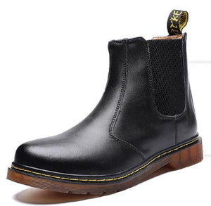 Men's Boots -  Genuine Leather Chelsea Boots