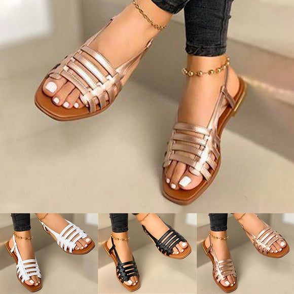 Woman Summer Hollow Out Roman Shoes