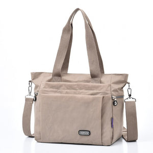 Women's Handbag Waterproof Nylon Top-Handle Crossbody Bags
