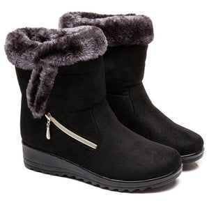 Winter Warm Plush Non-slip Women's Boots