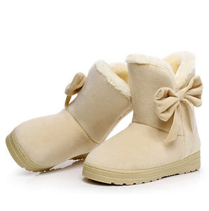 Warm Winter Casual Fur Ankle Shoes