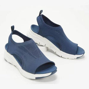 Ladies Wedges Outdoor Shallow Platform Shoes