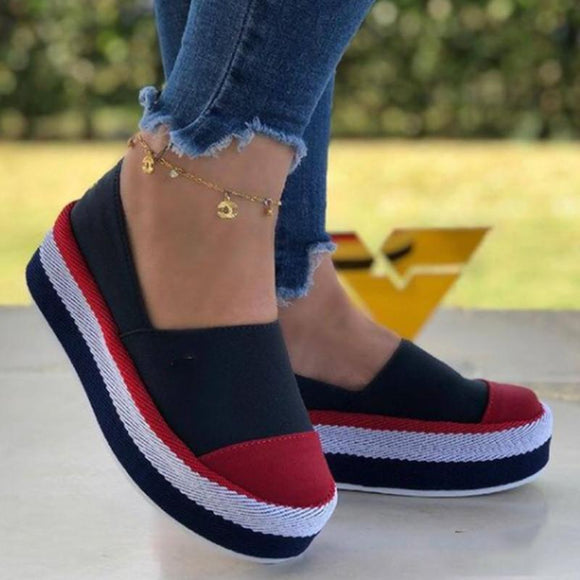 Women's Fashion Canvas Simple Slip-on Shoes