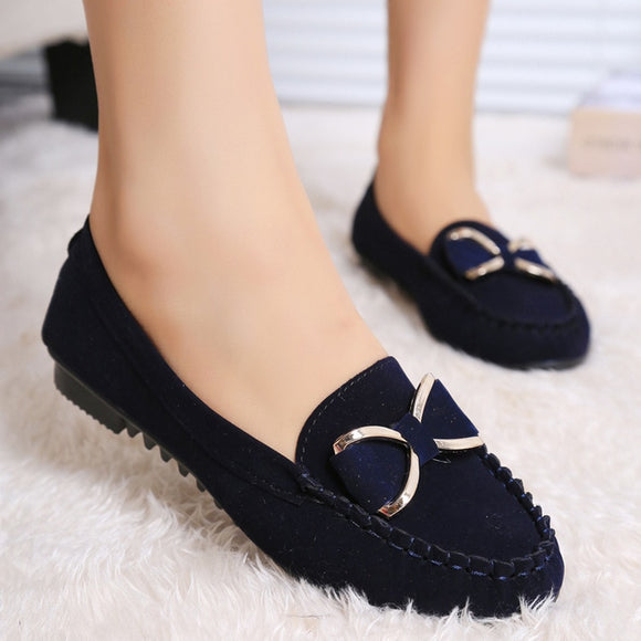 Ladies Elegant Butterfly-Knot Comfortable Shoes