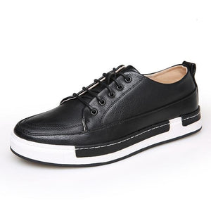 Men's Shoes - New Arrival Lace-up Style Flat Leather Shoes