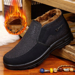 Men's Shoes - Winter warm ankle boots men snow winter boots