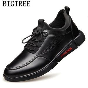 Men's Shoes - Fashion Brand Mens  genuine Leather Elevator Shoes(Buy 2 Get 10% off, 3 Get 15% off Now)