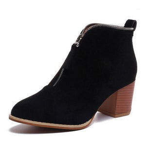 Shoes - 2018 Women's Pointed Toe Vintage Booties